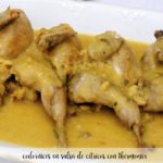 Quail in citrus sauce with thermomix