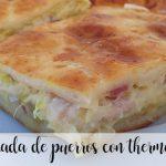 Leek pie with Thermomix