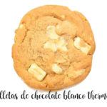 White chocolate cookies with Thermomix