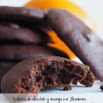 Chocolate and orange cookies with Thermomix