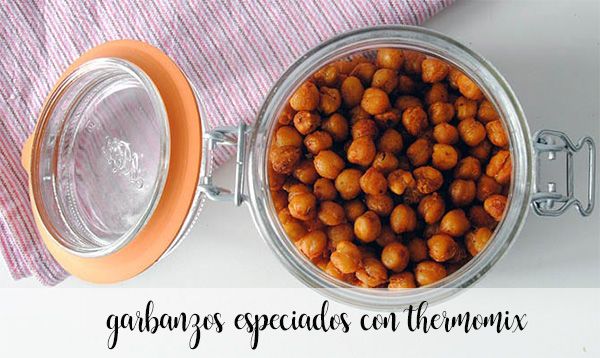 Spiced chickpeas with Thermomix
