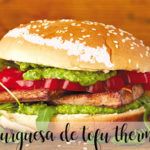 Tofu burger with thermomix