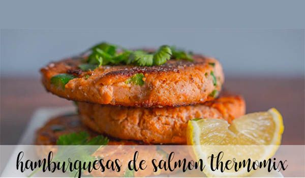 Salmon burgers with thermomix