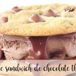 Chocolate Sandwich ice cream with Thermomix