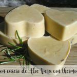 Aloe Vera homemade soap with thermomix