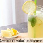 Madrid lemonade with thermomix