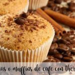 Cupcakes or coffee muffins with thermomix