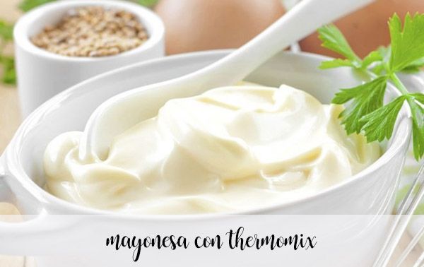 Perfect homemade mayonnaise with Thermomix