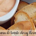 Cherry tomato mayonnaise with Thermomix