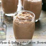 baileys and chocolate mousse with thermomix