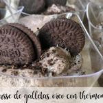 Oreo cookie mousse with Thermomix