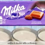 Milka chocolate custard with thermomix