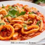 Pasta with squid with Thermomix