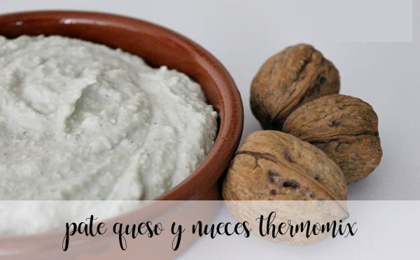 Cheese and walnut pate with thermomix