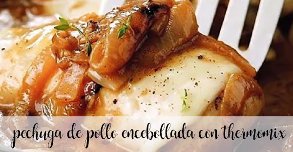 Chicken breast with onion with Thermomix