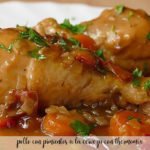 Chicken with peppers to beer with thermomix