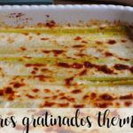 Leeks au gratin with Thermomix