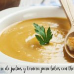 puree of beans and beef for babies with Thermomix