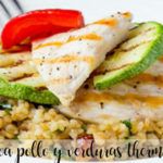 Quinoa with chicken and vegetables with thermomix