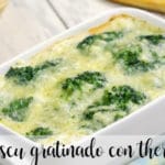 Romanescu gratin with Thermomix