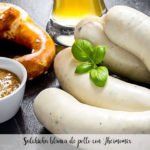 Chicken white sausage with Thermomix