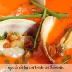 Chirlas and tomato soup with thermomix
