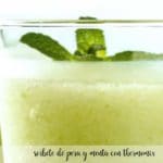 Pear and mint sorbet with Thermomix