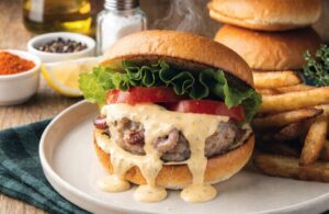 Squid burger with thermomix