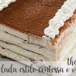 Contessa or Viennetta style iced cake