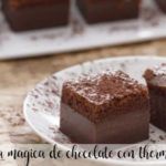 Magic chocolate cake with Thermomix