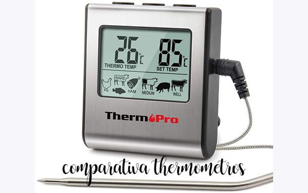 Cooking thermometers - comparative
