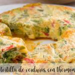 vegetable omelette with thermomix