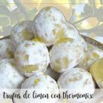 lemon truffles with thermomix