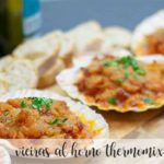 Baked scallops with thermomix