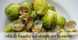 Brussels sprouts with clams with thermomix
