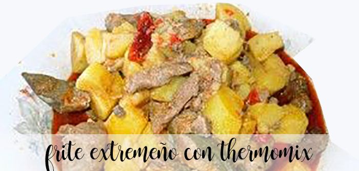 Extremadura frite with thermomix