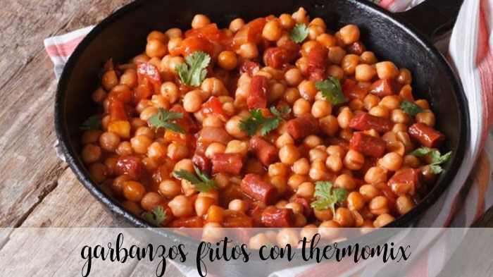 Fried chickpeas with thermomix