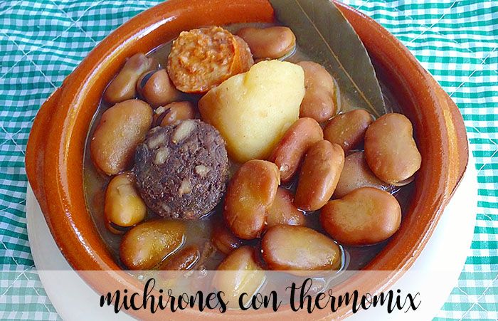 Michirones with Thermomix