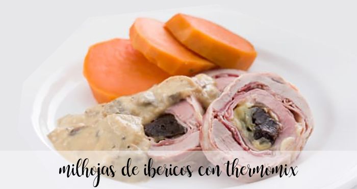 Iberian millefeuille with Thermomix