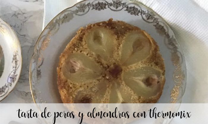 Pear and almond cake with thermomix