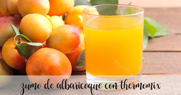 Apricot juice with thermomix