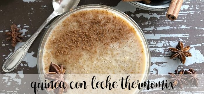 Quinoa with milk with thermomix