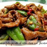 Chinese-style spicy fried beef with Thermomix