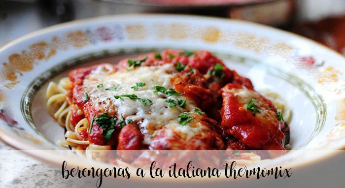 Italian aubergines with thermomix