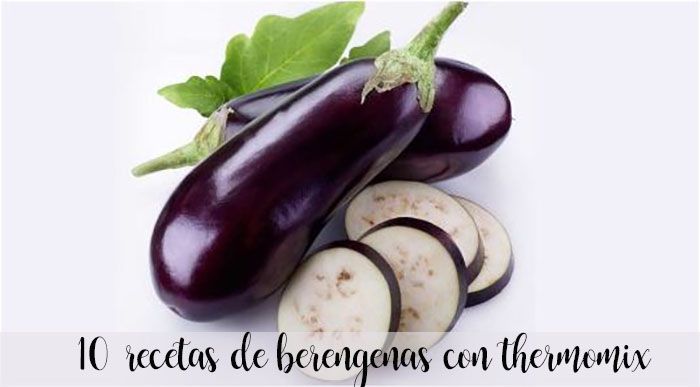 30 recipes with aubergines with thermomix