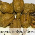 Aubergines in Almagro vinegar with thermomix
