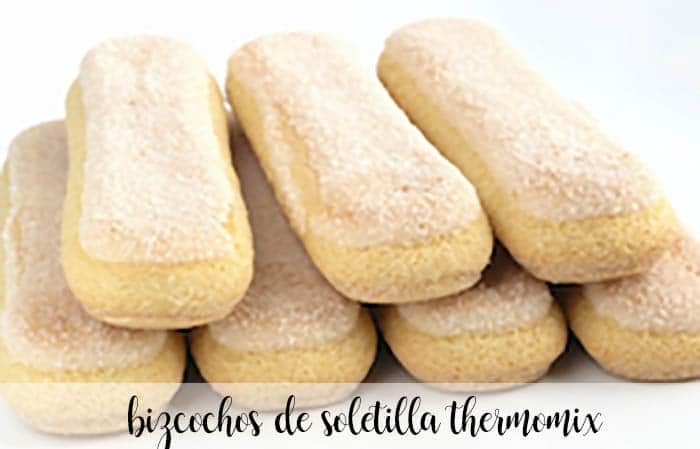 Thermomix ladyfingers biscuits