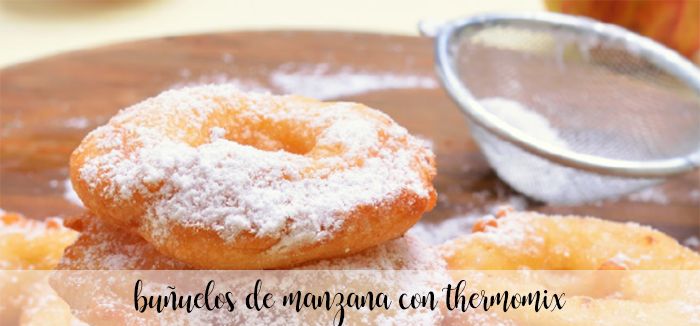 Apple fritters with thermomix