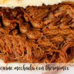 Shredded meat with thermomix