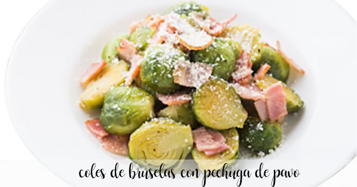 Brussels sprouts with turkey breast with thermomix